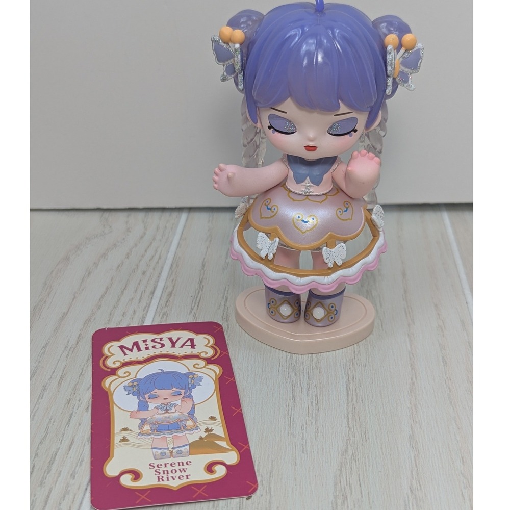 Misya Incredible Dreaming Series Serene Snow River Figure Blind Box Blue Pink